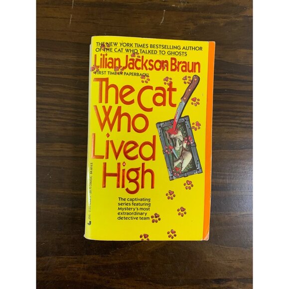 Other - The Cat Who Lived High Paperback by Lilian Jackson Braun LS15